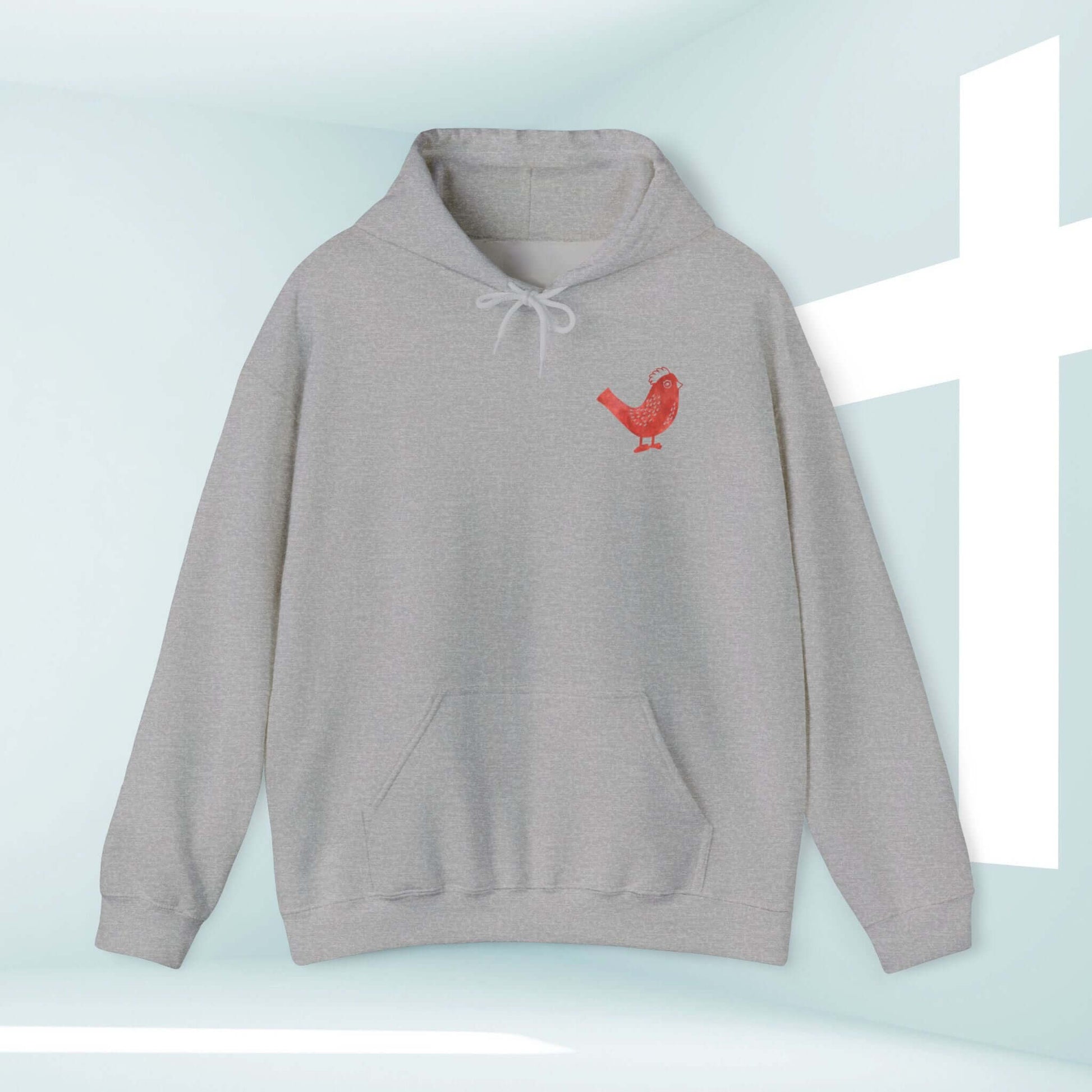 Christian hoodie with Kingdom Bound Bible verse design in a boho style, perfect for concerts and inspirational religious gatherings