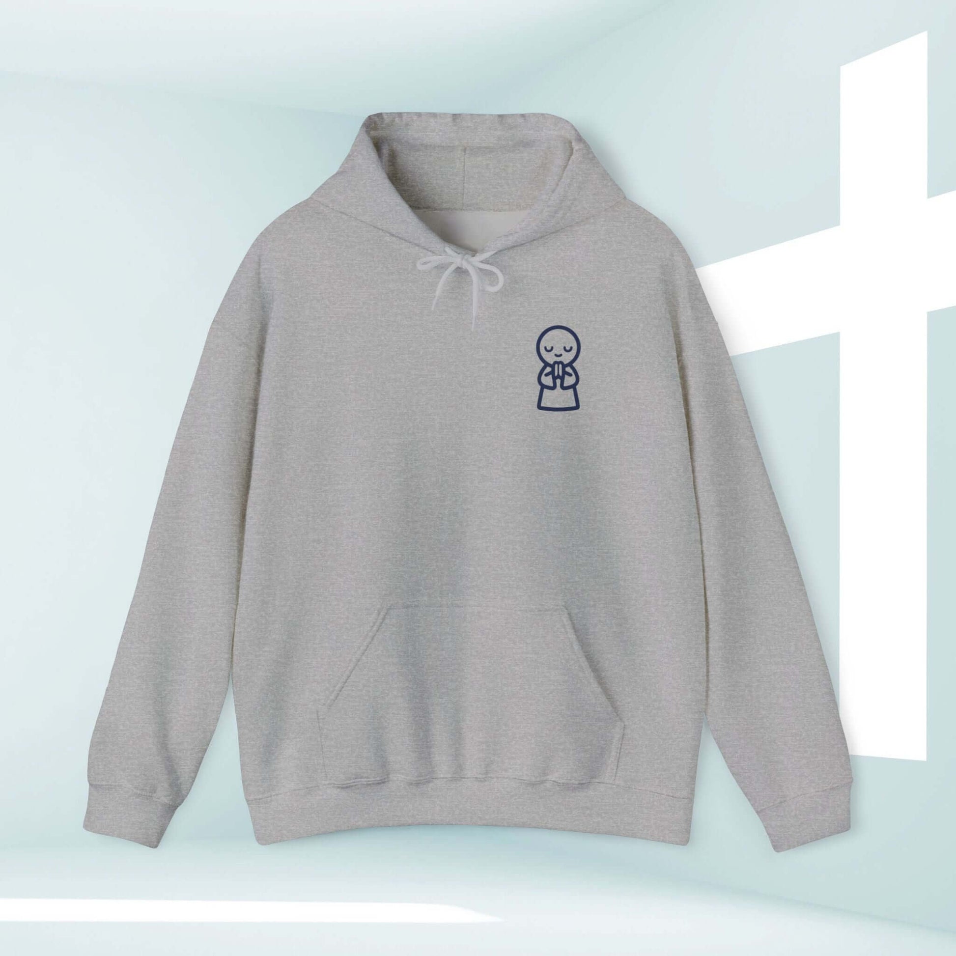 Worship Freely Christian Hoodie with front graphic design, faith-based religious apparel, perfect prayer shirt and Mother’s Day gift