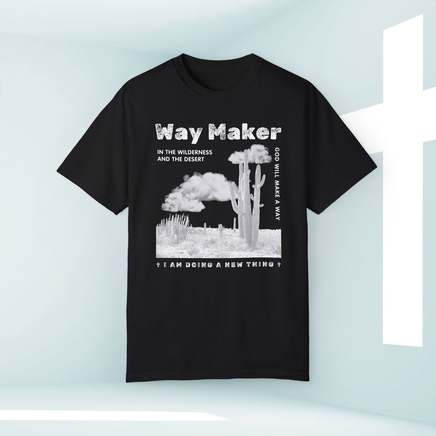 Boho Way Maker Christian TShirt Faith Bible Verse Waymaker Shirts