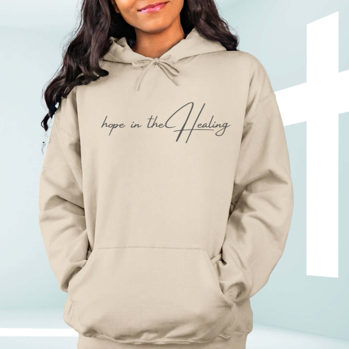 Christian Hoodie Hope In The Healing Get Well Soon Gift Hooded Sweatshirt Inspirational Bible Verse Apparel